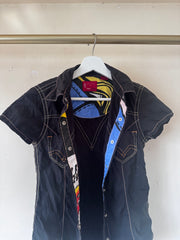 Levi Black Button up Shirt
