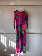 Desigual Pink Floral Abstract Long Dress