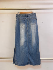 Tantra Maxi Denim Skirt
